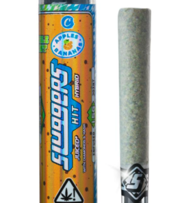 Sluggers Hit Cookies Apple and Banana ,Sluggers Pre Roll , Sluggers Pre Roll Euphoria , sluggers pre roll flavors , Sluggers Prerolls Kansas City